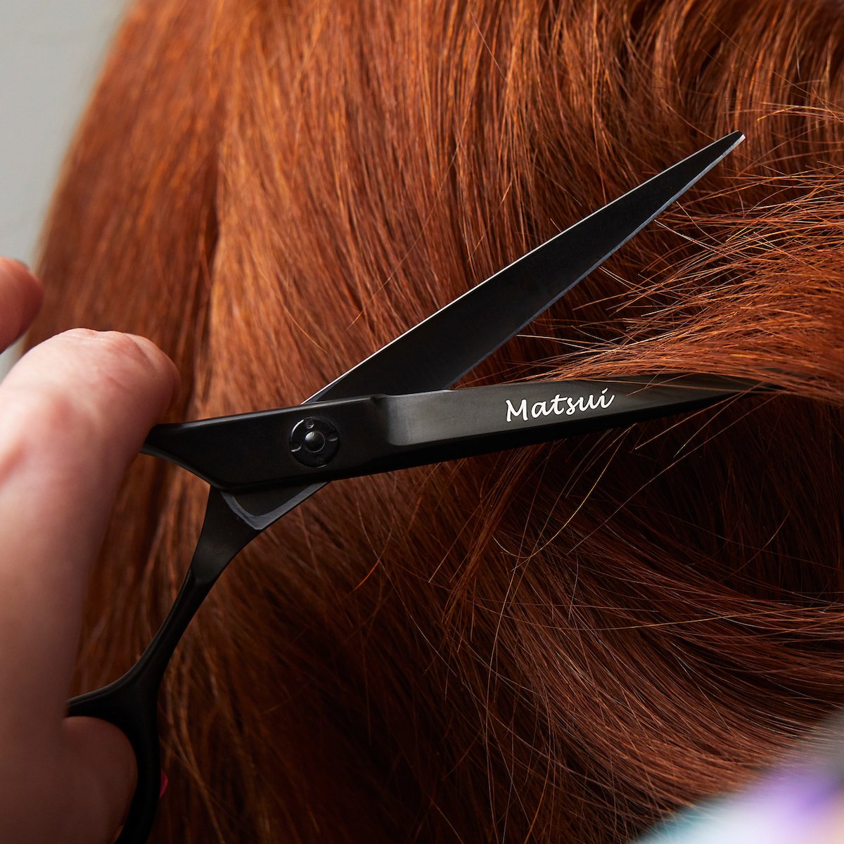 Matsui Matte Black Samurai Barbers Thinning and Blending Triple Set (1694127095869)